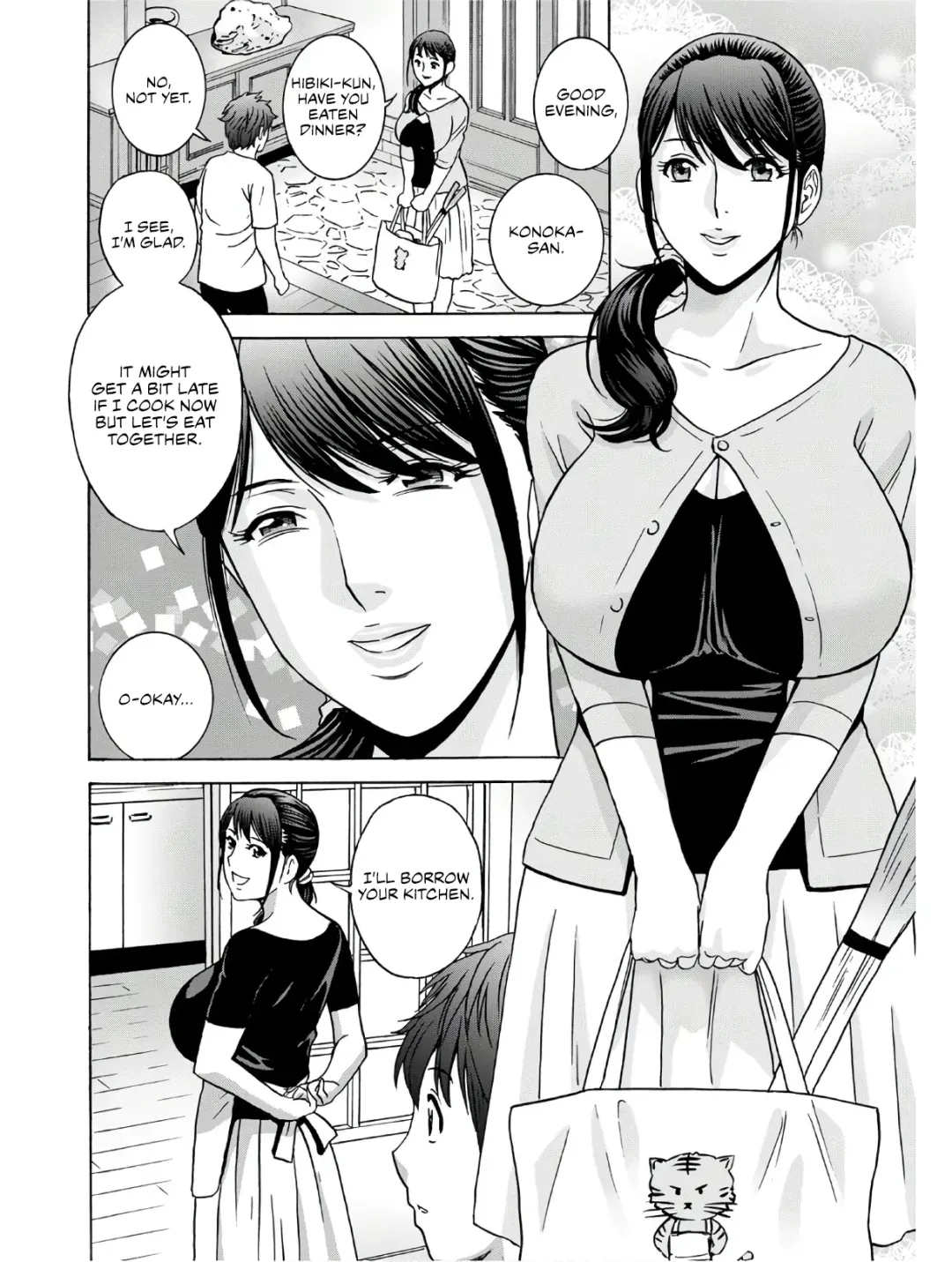 [Hidemaru] Yasashii Oba-san Yarashii Oba-san | Kind Lady, Dirty Lady Ch. 1-3 Fhentai - Page 10