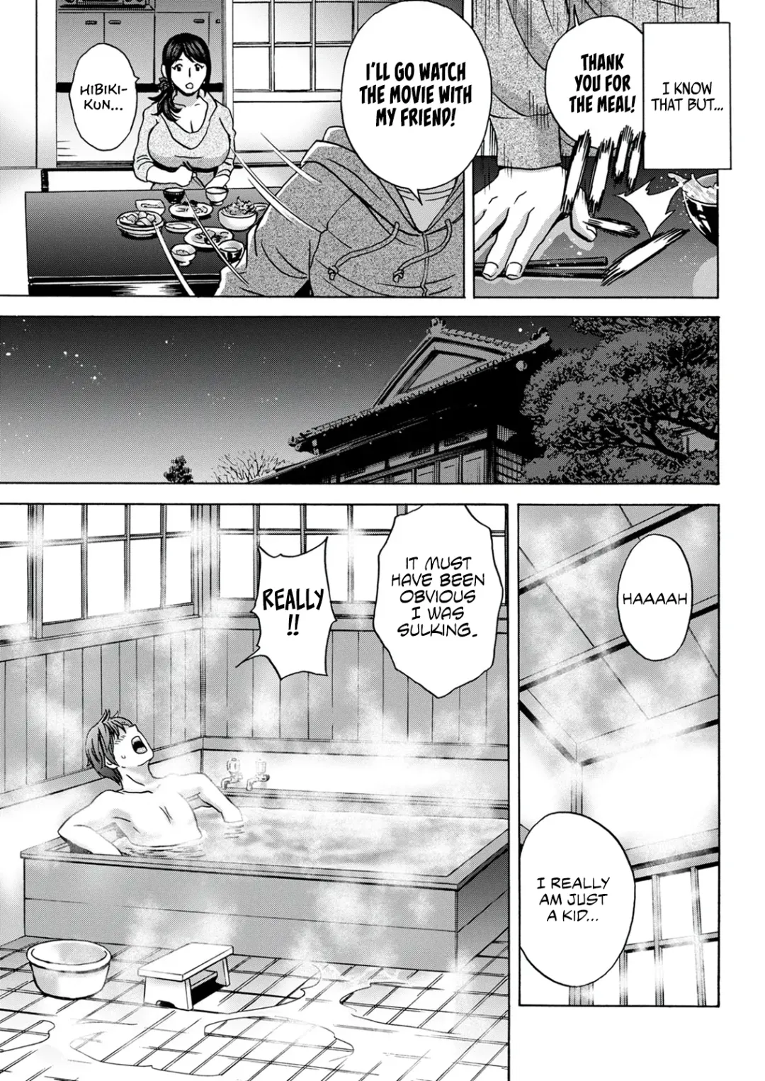 [Hidemaru] Yasashii Oba-san Yarashii Oba-san | Kind Lady, Dirty Lady Ch. 1-3 Fhentai - Page 43