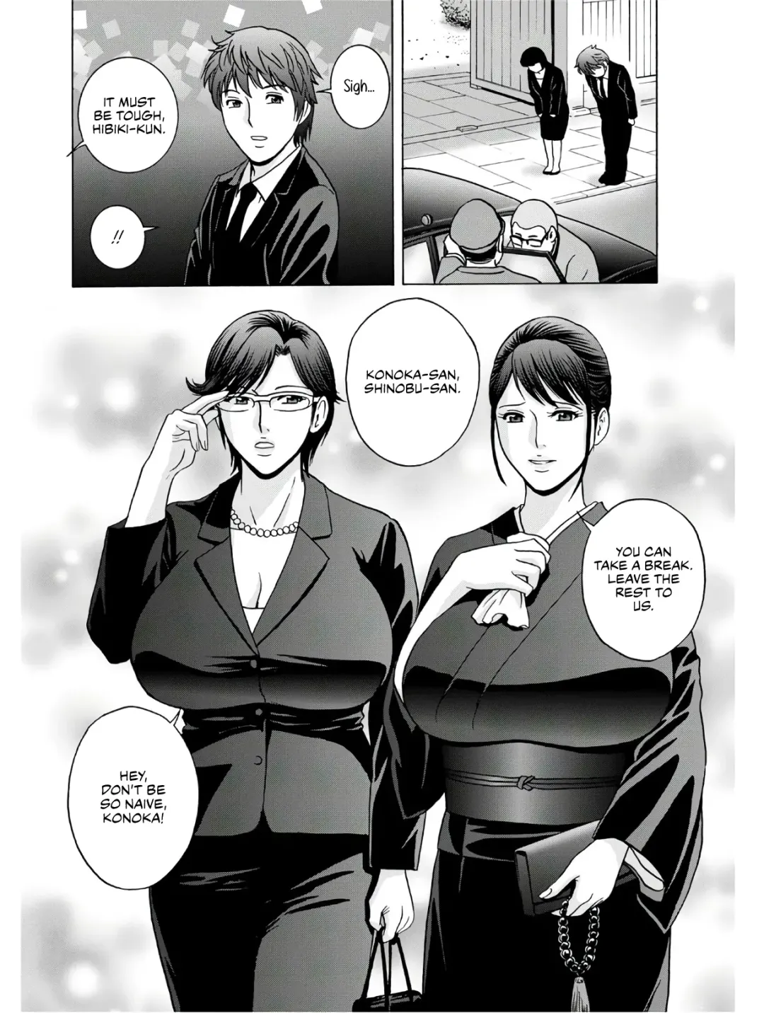 [Hidemaru] Yasashii Oba-san Yarashii Oba-san | Kind Lady, Dirty Lady Ch. 1-3 Fhentai - Page 6