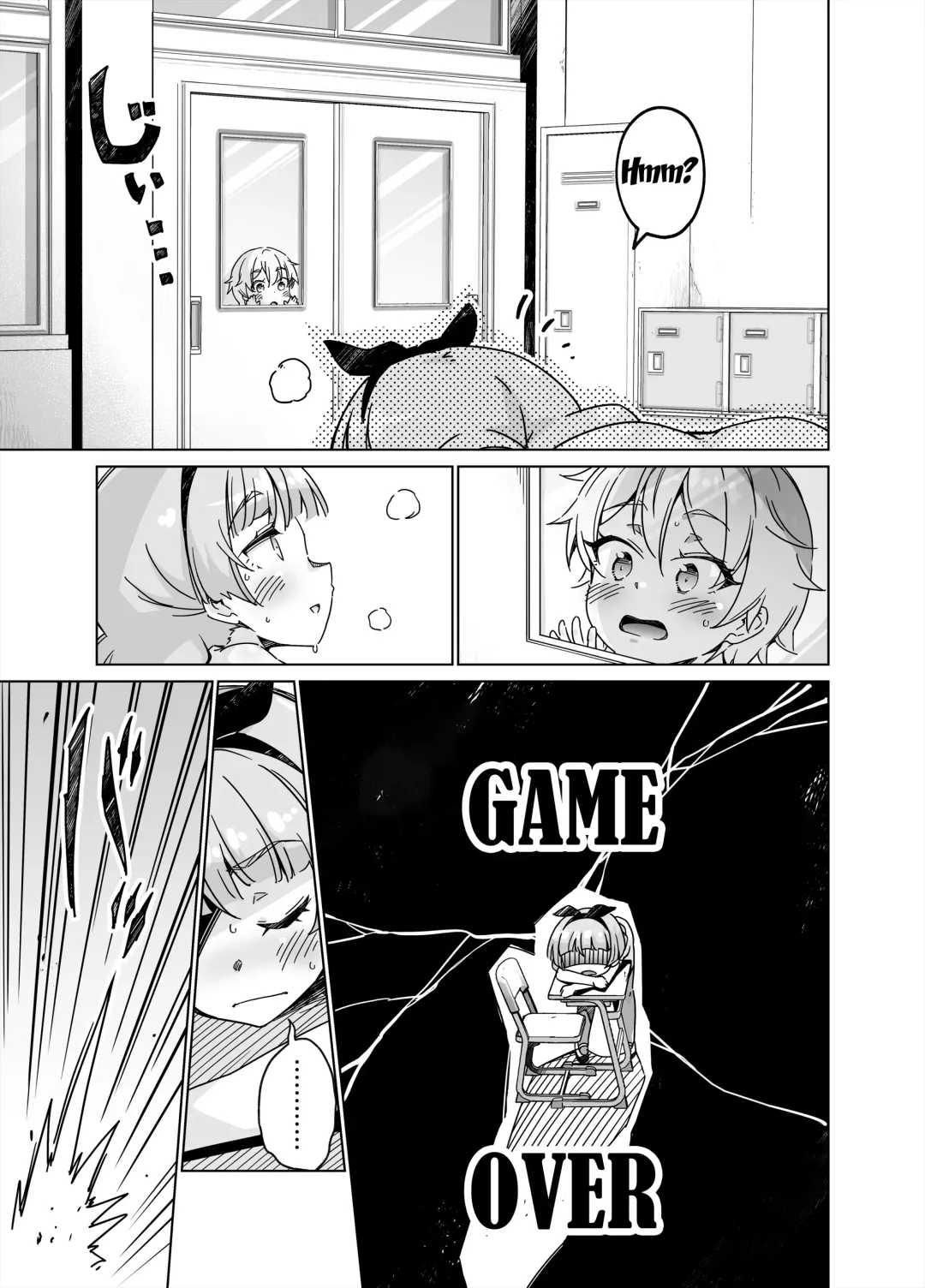 Kyoushitsu de Zenra Kado Ona ni Hamacchaimashita!! | I Fucking LOVE Fully-Nude Desk-Diddling! Fhentai - Page 8