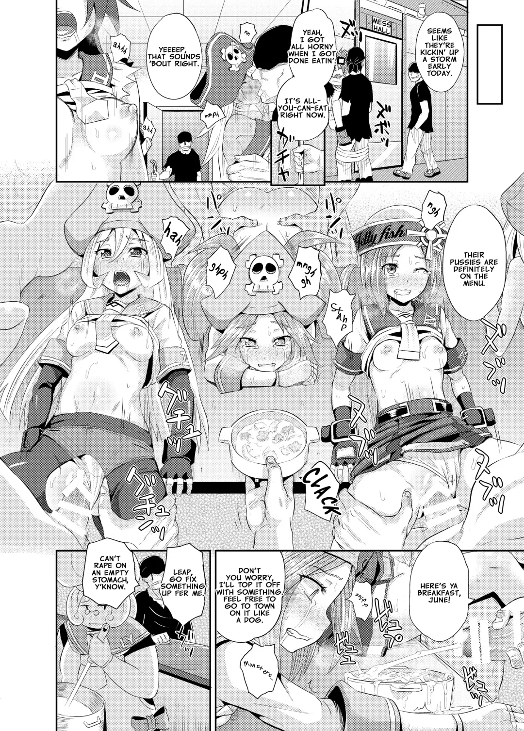 [Poncocchan] Jellyfish wa Nottotta!! | The Jellyfish Pirates Have Been Taken Over!! Fhentai - Page 9