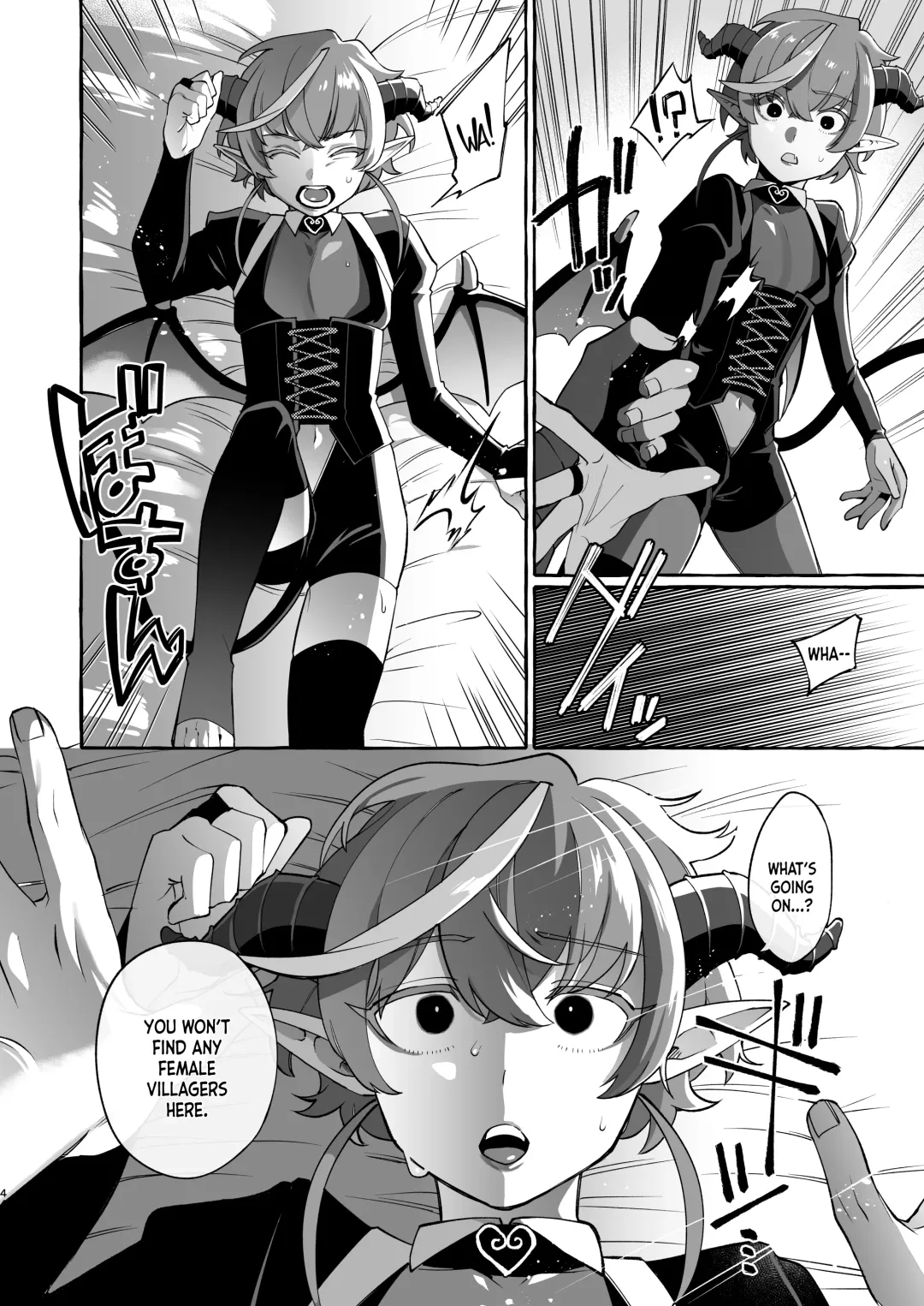 [Sugoku Zako] Isekai Teni Shite Mazoku Shota ni Tanetsuke Shitara Mechakucha Natsukareta. ｜I Went to Another World and Demon Shotas Grew Attached to Me After I Mated With Them. Fhentai - Page 45