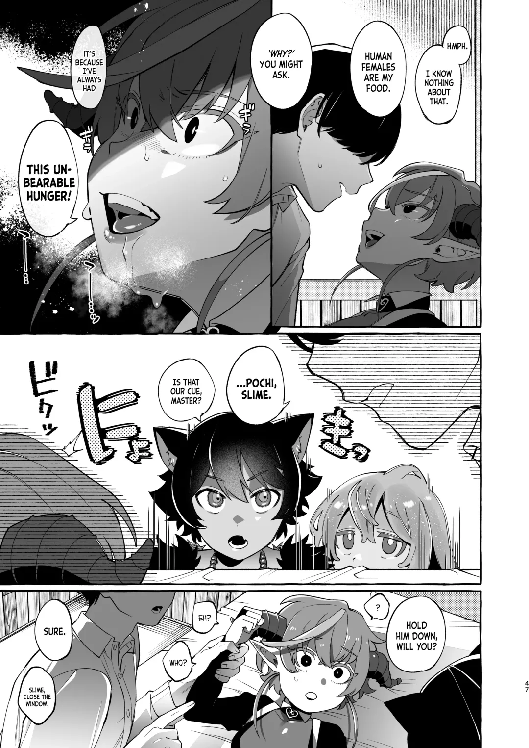 [Sugoku Zako] Isekai Teni Shite Mazoku Shota ni Tanetsuke Shitara Mechakucha Natsukareta. ｜I Went to Another World and Demon Shotas Grew Attached to Me After I Mated With Them. Fhentai - Page 48