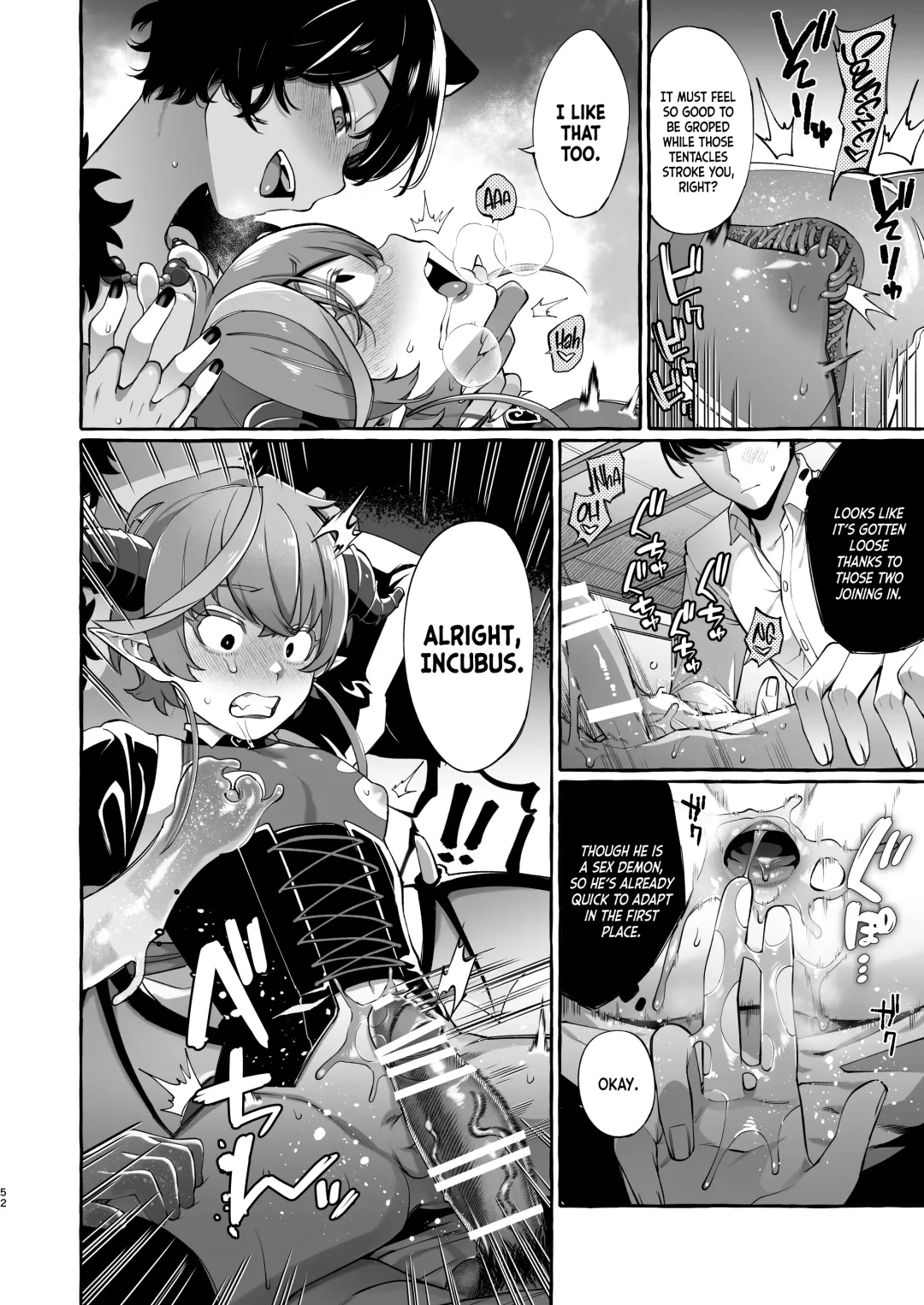 [Sugoku Zako] Isekai Teni Shite Mazoku Shota ni Tanetsuke Shitara Mechakucha Natsukareta. ｜I Went to Another World and Demon Shotas Grew Attached to Me After I Mated With Them. Fhentai - Page 53