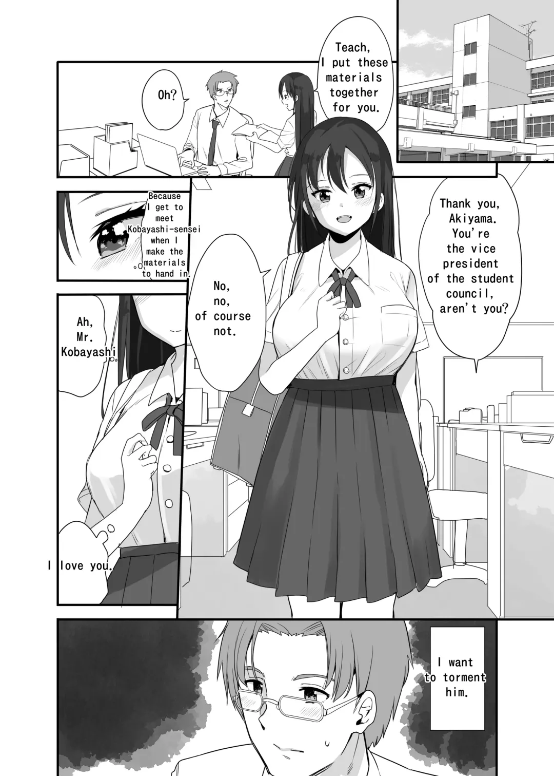 [Fuyuno Mikan] Sensei wa atashi no Oningyou | Teacher is My Doll Fhentai - Page 1