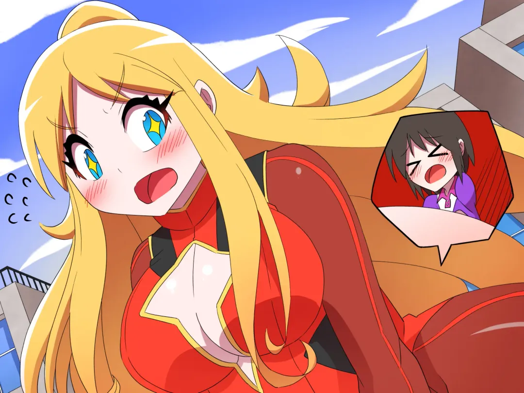 Kyodai Henshin Hero Onee-san no Sentou Suit ni Shounen ga Haicchatta Hanashi | Boy Enters an Older Girl's Giant Transforming Heroine Battle Suit Fhentai - Page 23