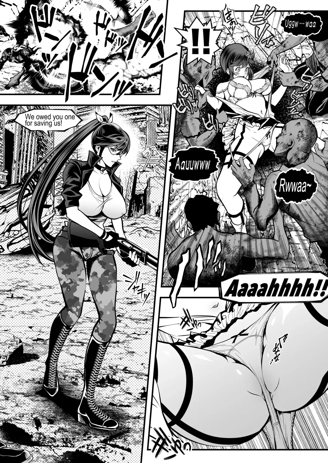 [Itachou] Seed of the Dead: Sweet Home ~It's a Fucking Great Day!~ Fhentai - Page 9