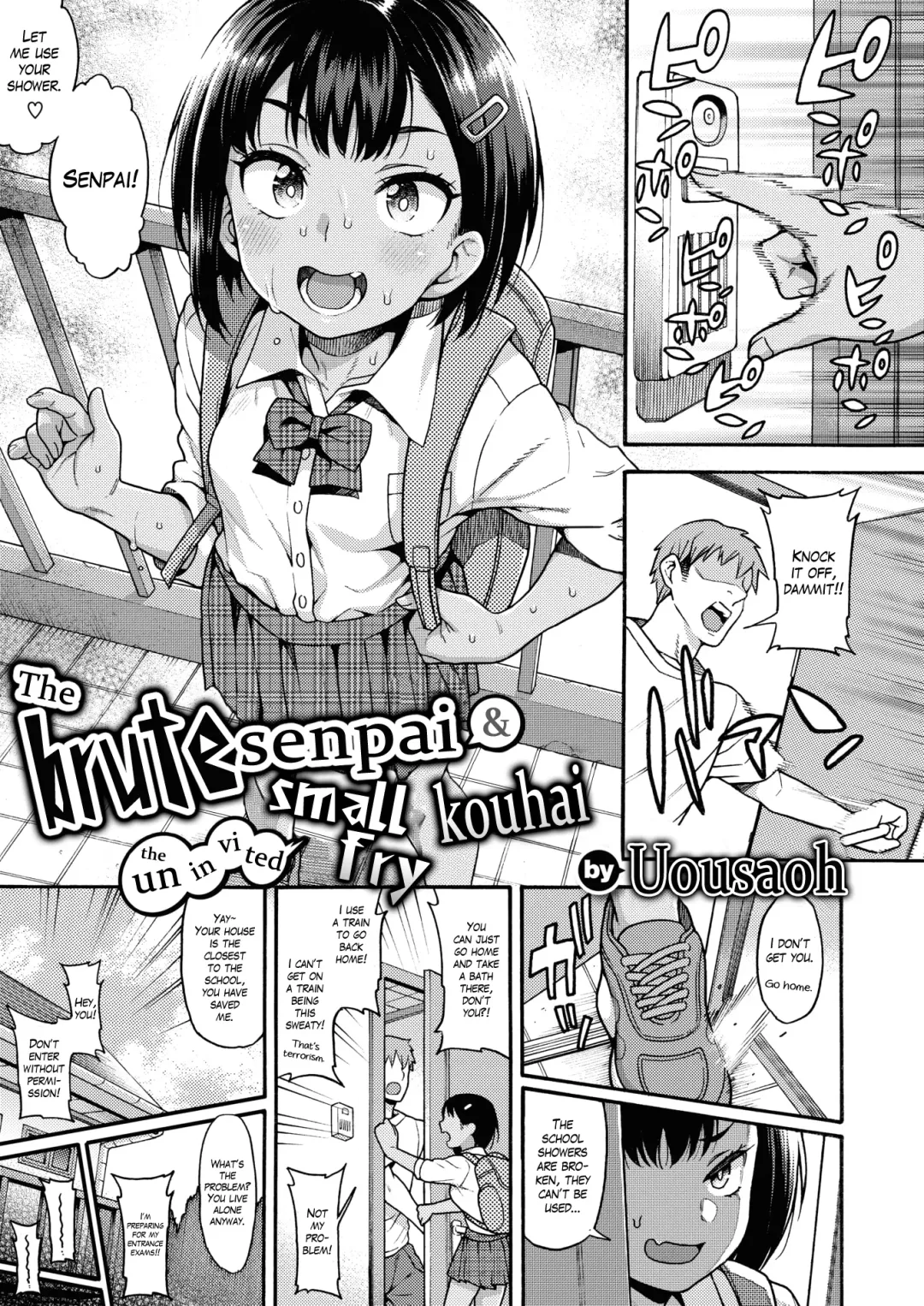 [Uousaoh] Yajuu Senpai to Oshikake Zako Kouhai | The Brute Senpai and the Uninvited Small Fry Kouhai Fhentai - Page 3