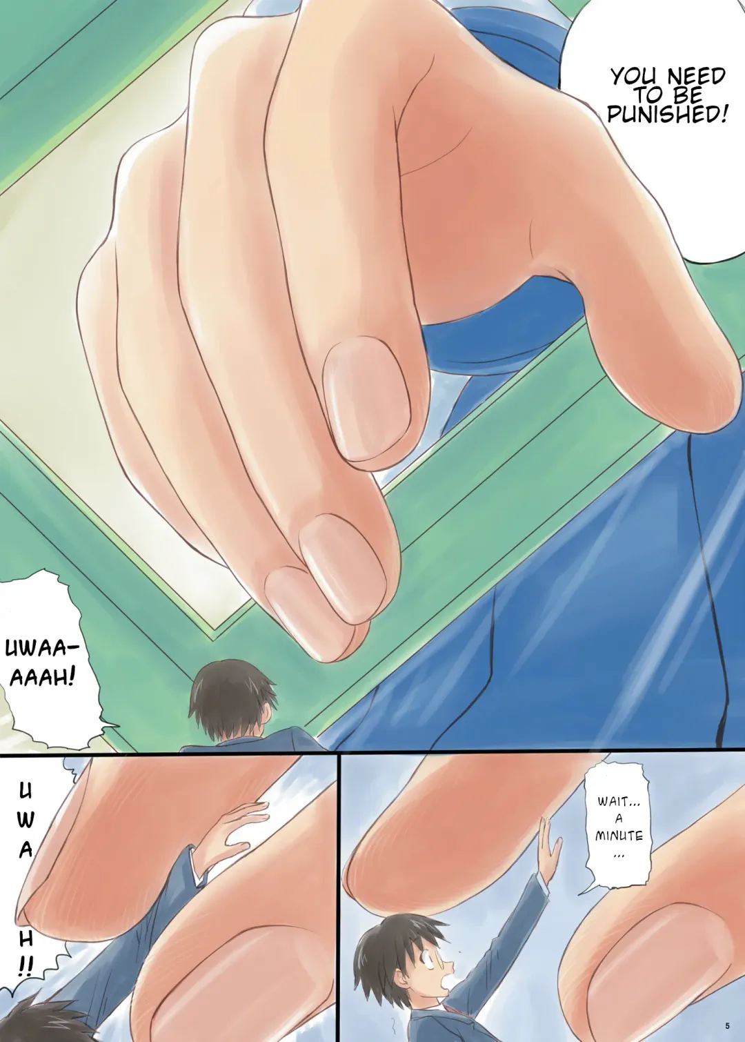 [Manzi-ss] Kairiki Kyodai Musume | Superhuman Strength Giantess Fhentai - Page 4