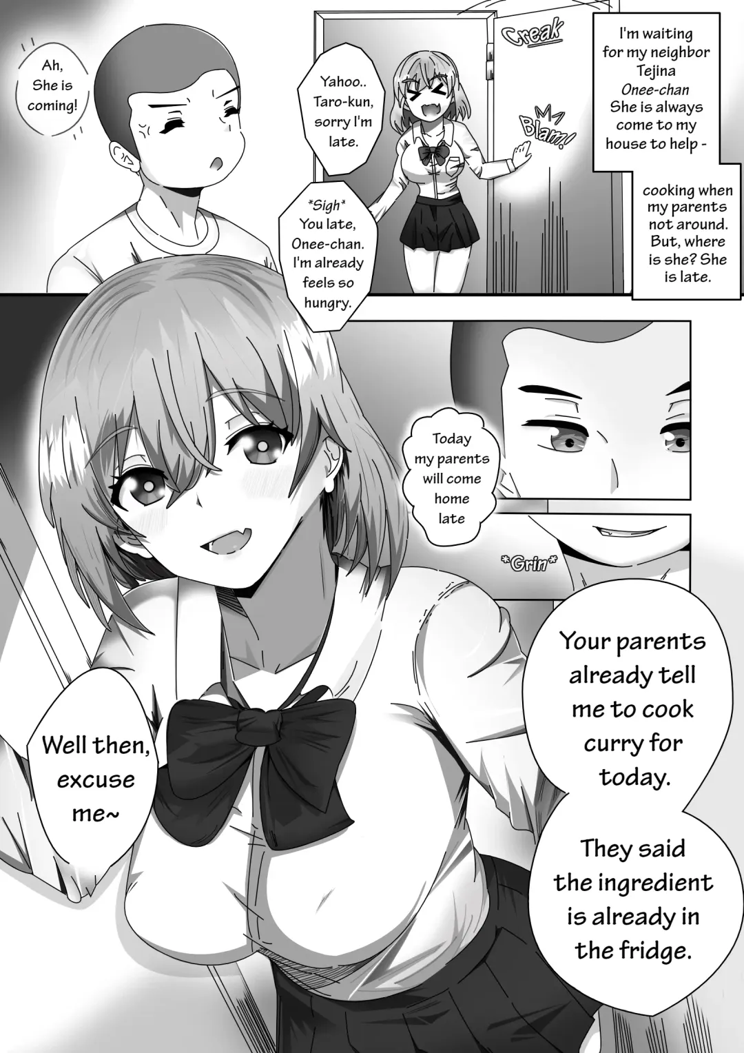 My Neighbour Tejina Onee-chan (decensored) Fhentai - Page 3