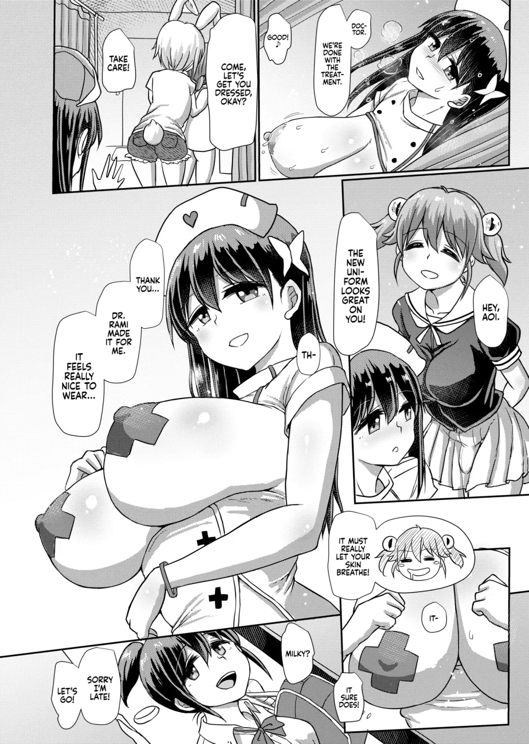 [Hakaba Yodomu] Milk Fetish Futanari Ojou-sama no Ikenai Sundome Onanie | Milk Fetish: Milady's Endless Edging Masturbation (decensored) Fhentai - Page 38
