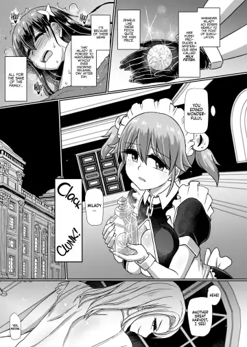 [Hakaba Yodomu] Milk Fetish Futanari Ojou-sama no Ikenai Sundome Onanie | Milk Fetish: Milady's Endless Edging Masturbation (decensored) Fhentai - Page 17