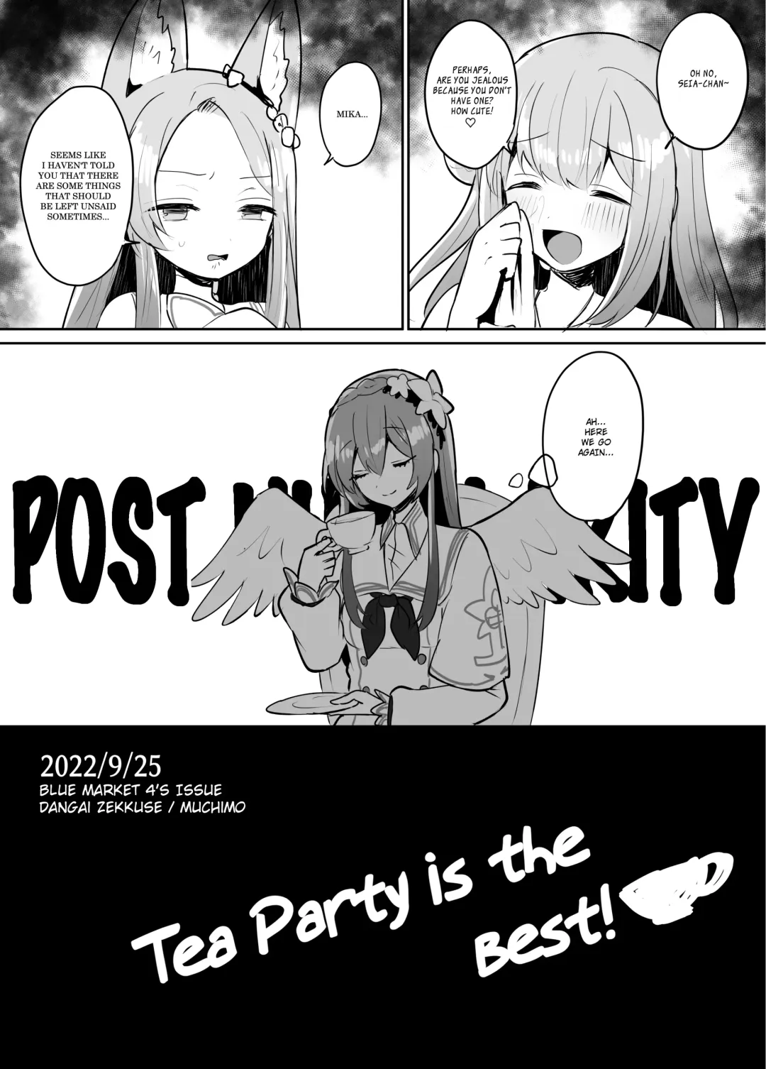 [Muchimo] Futanari Tea Party Seia vs Mika | The Tea Party's Futanari - Seia VS Mika Fhentai - Page 10