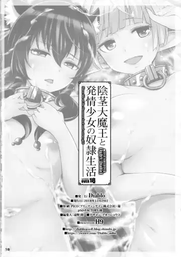 [H9] Inkei Daimaou to Hatsujou Shoujo no Dorei Seikatsu Fhentai - Page 18