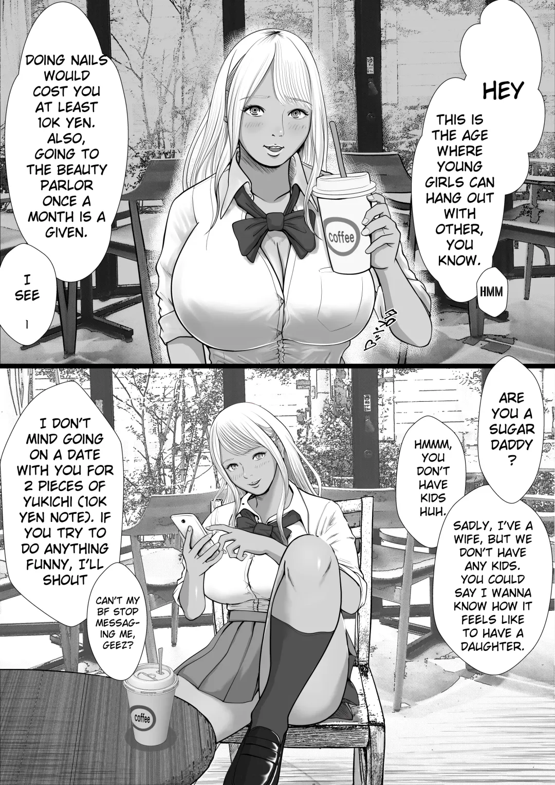 Namaiki na Papakatsu Gal o Nakadashi Suru Houhou Ch. 1 Tachibana Kirara Fhentai - Page 3