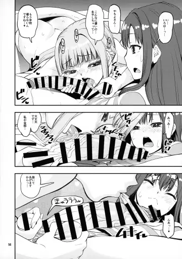 [Shinama] Keisotsu Onna x Onna Osesse no Machi Soushuuhen 1 Mikazukisou Hen Fhentai - Page 55