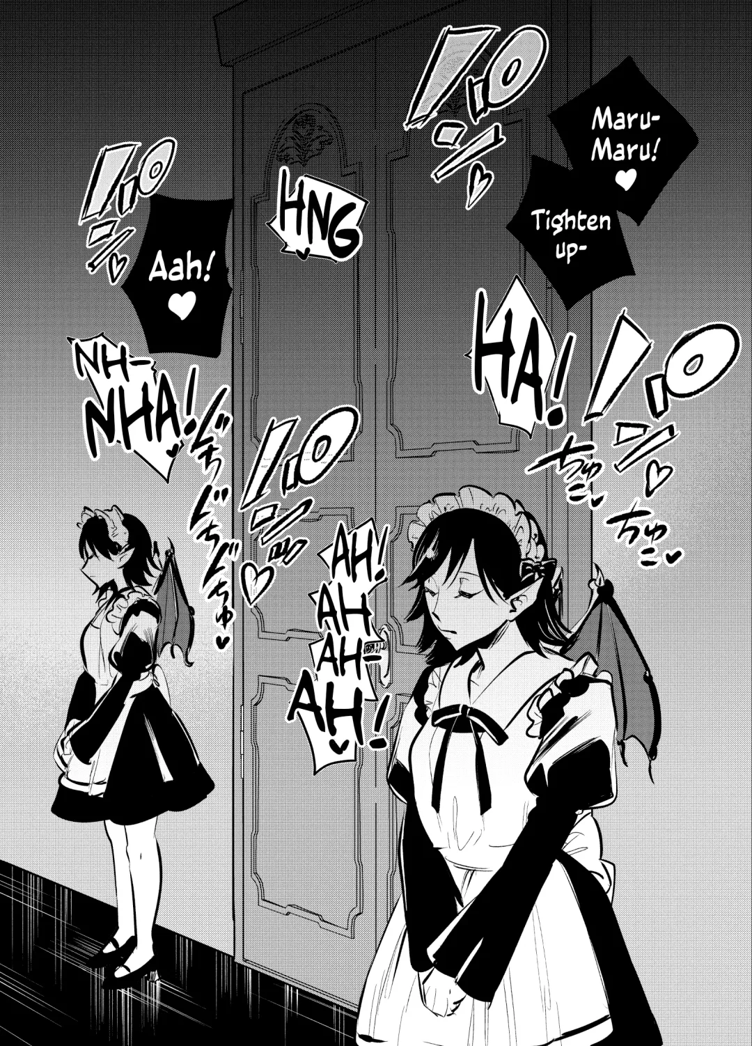 [Chimeda] Futanari Akuma to Moumoku Tenshi | Futanari Devil and the Blind Angel Fhentai - Page 11