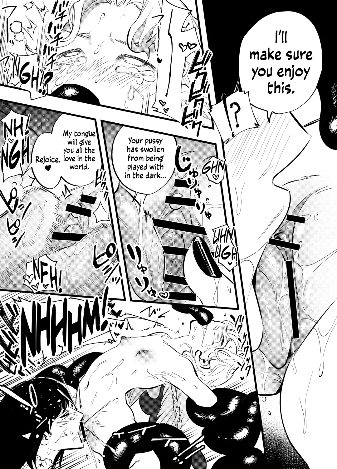 [Chimeda] Futanari Akuma to Moumoku Tenshi | Futanari Devil and the Blind Angel Fhentai - Page 20