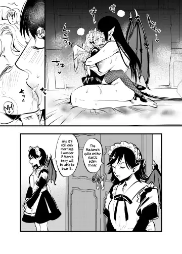 [Chimeda] Futanari Akuma to Moumoku Tenshi | Futanari Devil and the Blind Angel Fhentai - Page 14