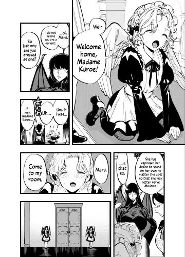 [Chimeda] Futanari Akuma to Moumoku Tenshi | Futanari Devil and the Blind Angel Fhentai - Page 5
