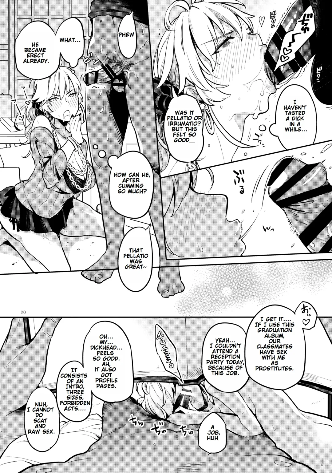[Kagami - Rei] Doukyuusei Fuuzoku | Hooker Classmates Fhentai - Page 19