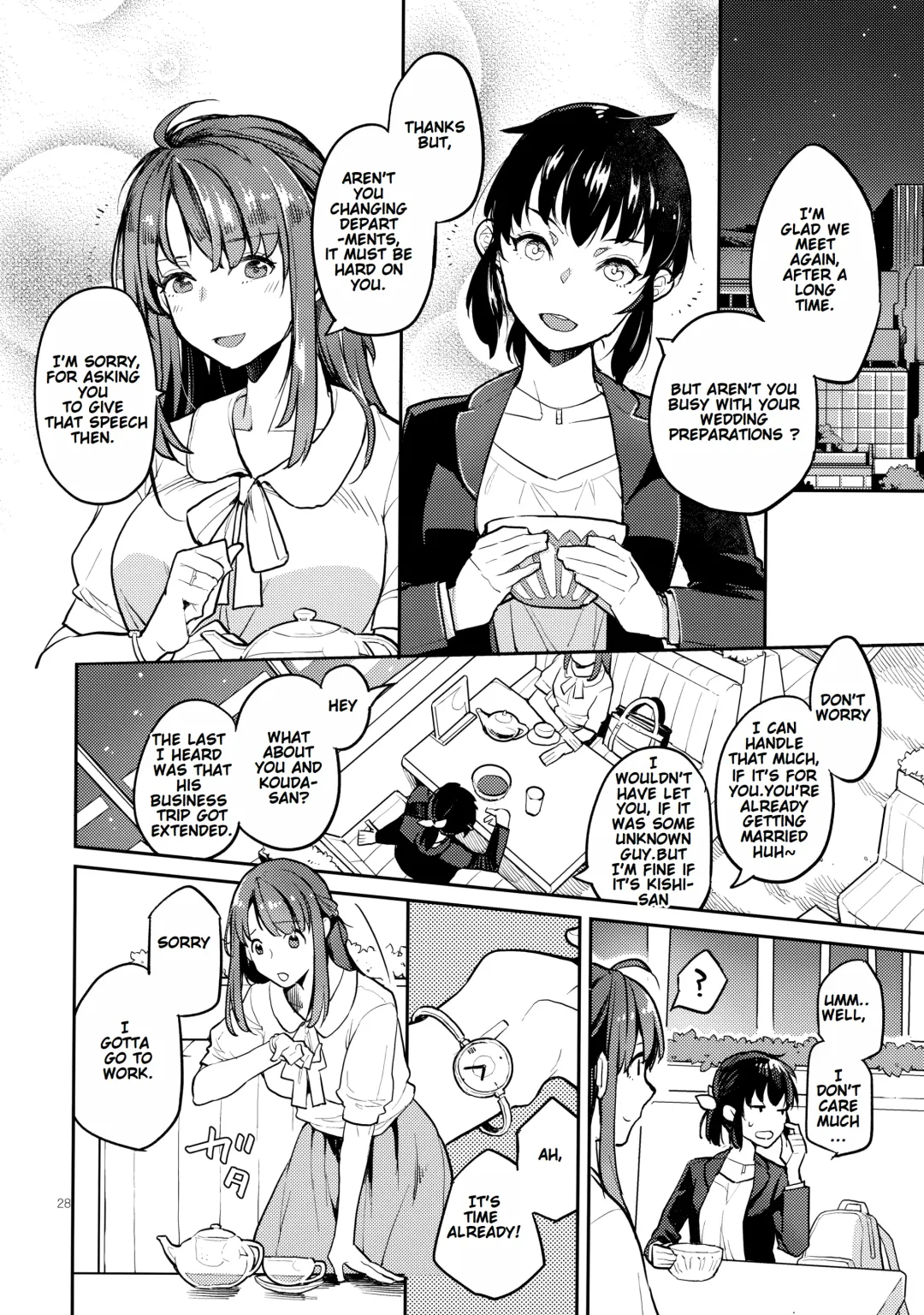 [Kagami - Rei] Doukyuusei Fuuzoku | Hooker Classmates Fhentai - Page 27