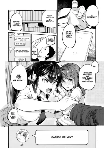 [Kagami - Rei] Doukyuusei Fuuzoku | Hooker Classmates Fhentai - Page 50