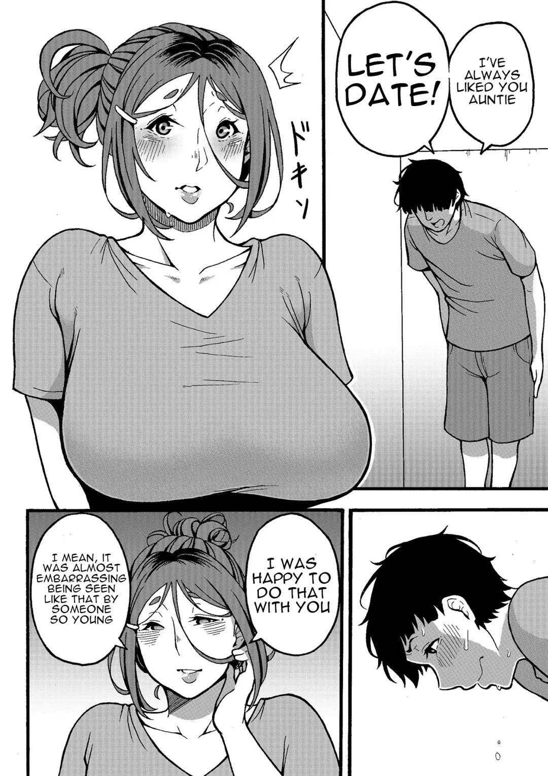 [Juuichi Gatsu] Oba-han to Ee Koto Seehen? | Wanna Do Something Nice With Your Auntie? Fhentai - Page 49
