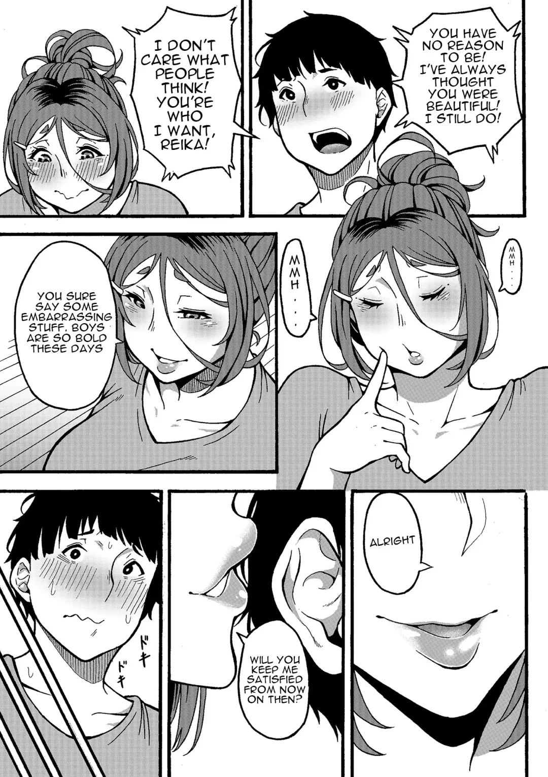 [Juuichi Gatsu] Oba-han to Ee Koto Seehen? | Wanna Do Something Nice With Your Auntie? Fhentai - Page 50