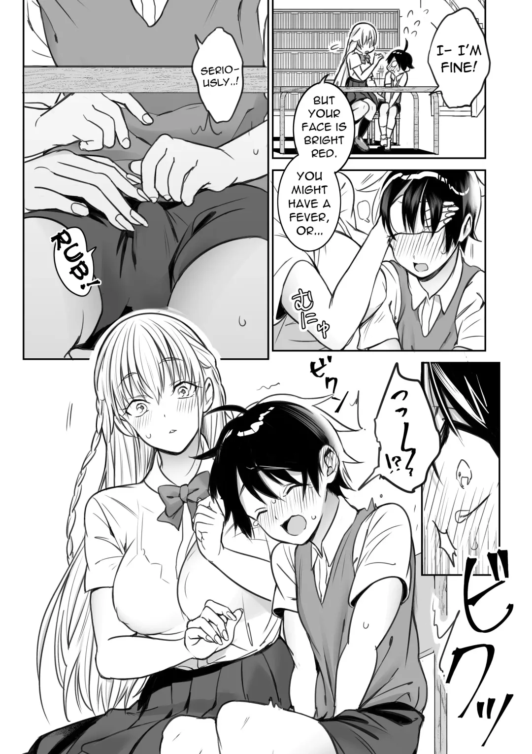 [Akai Same] Toshokan de Shiriatta Onee-san ni Ecchina Koto o Sarechau Hanashi | A Story About Having Sex With a Girl I Met In The Library Fhentai - Page 4