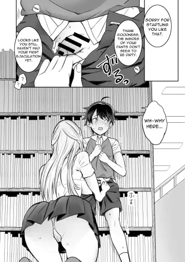 [Akai Same] Toshokan de Shiriatta Onee-san ni Ecchina Koto o Sarechau Hanashi | A Story About Having Sex With a Girl I Met In The Library Fhentai - Page 5