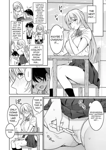 [Akai Same] Toshokan de Shiriatta Onee-san ni Ecchina Koto o Sarechau Hanashi | A Story About Having Sex With a Girl I Met In The Library Fhentai - Page 9