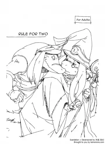 [Gamma - Wantaro] Futari no Rou | Rule For Two - Fhentai