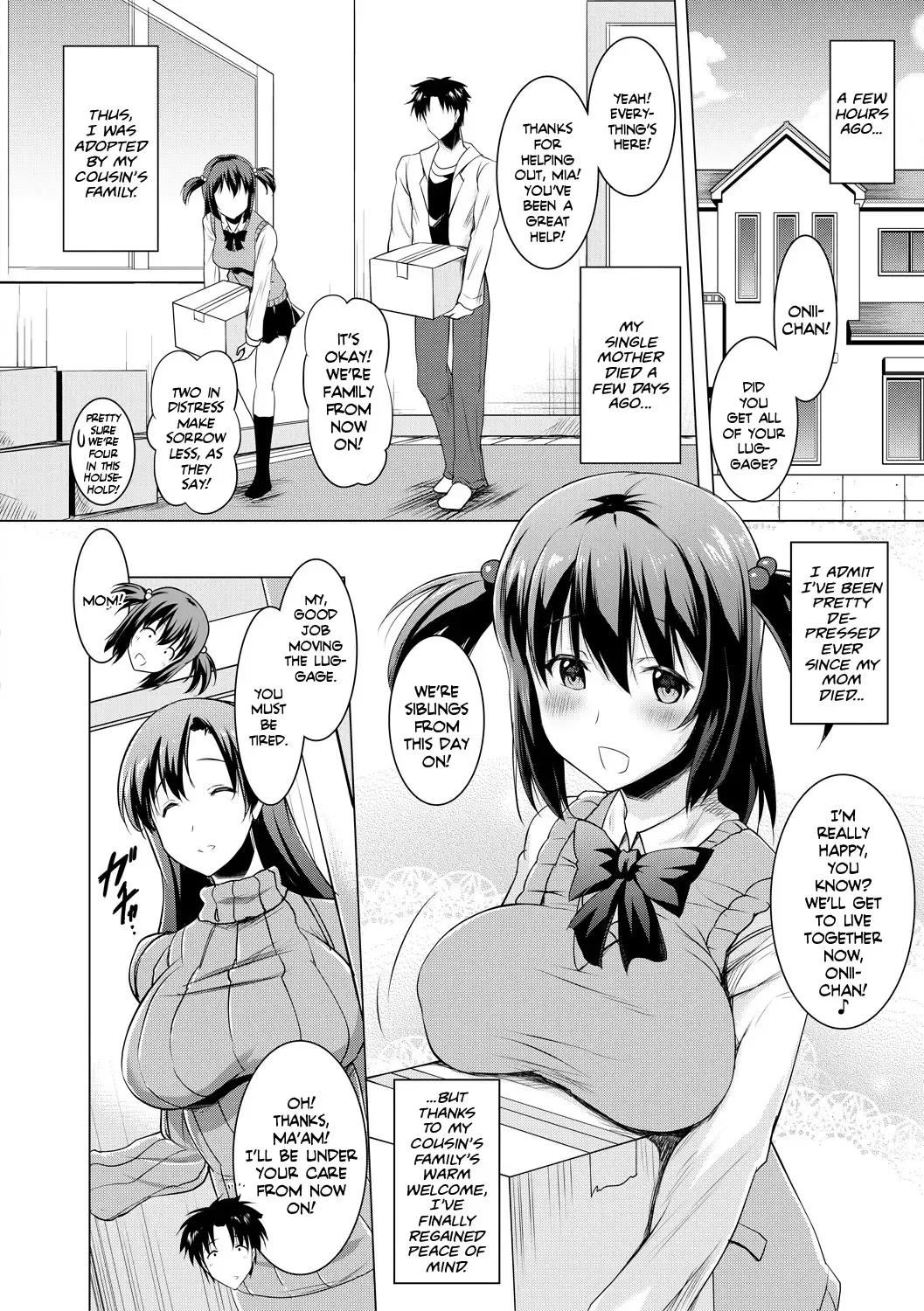 [Pony R] Kyonyuu Oyako no Shita to Shikyuu ni Renzoku Shasei Ch. 1-3 Fhentai - Page 4