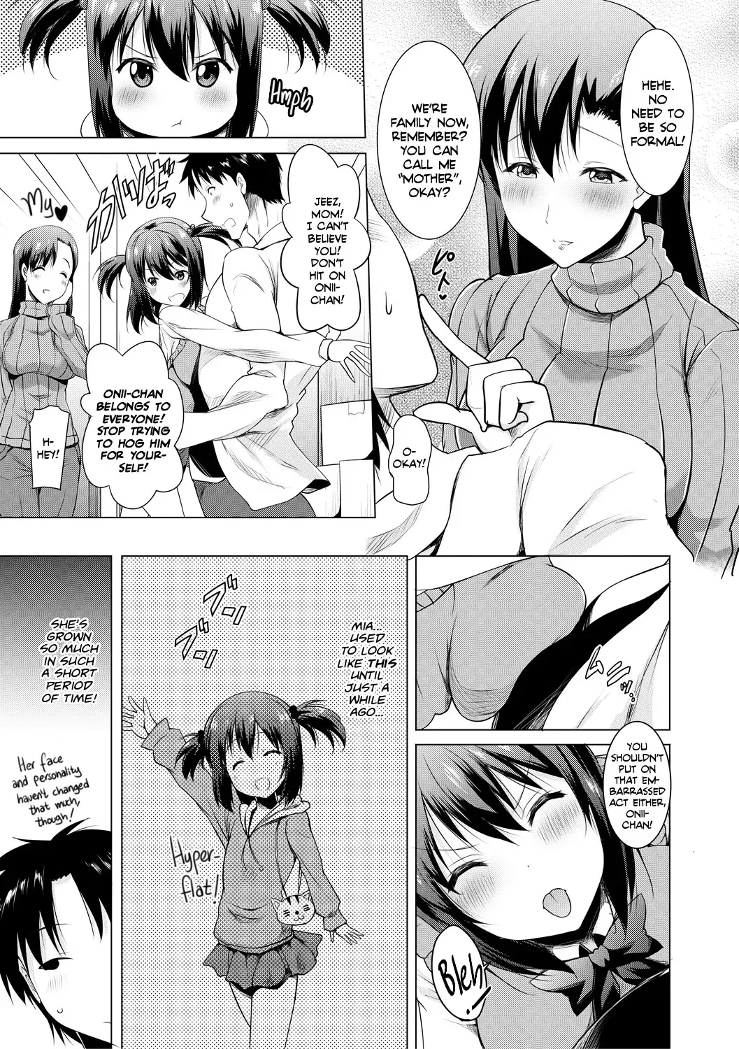 [Pony R] Kyonyuu Oyako no Shita to Shikyuu ni Renzoku Shasei Ch. 1-3 Fhentai - Page 5