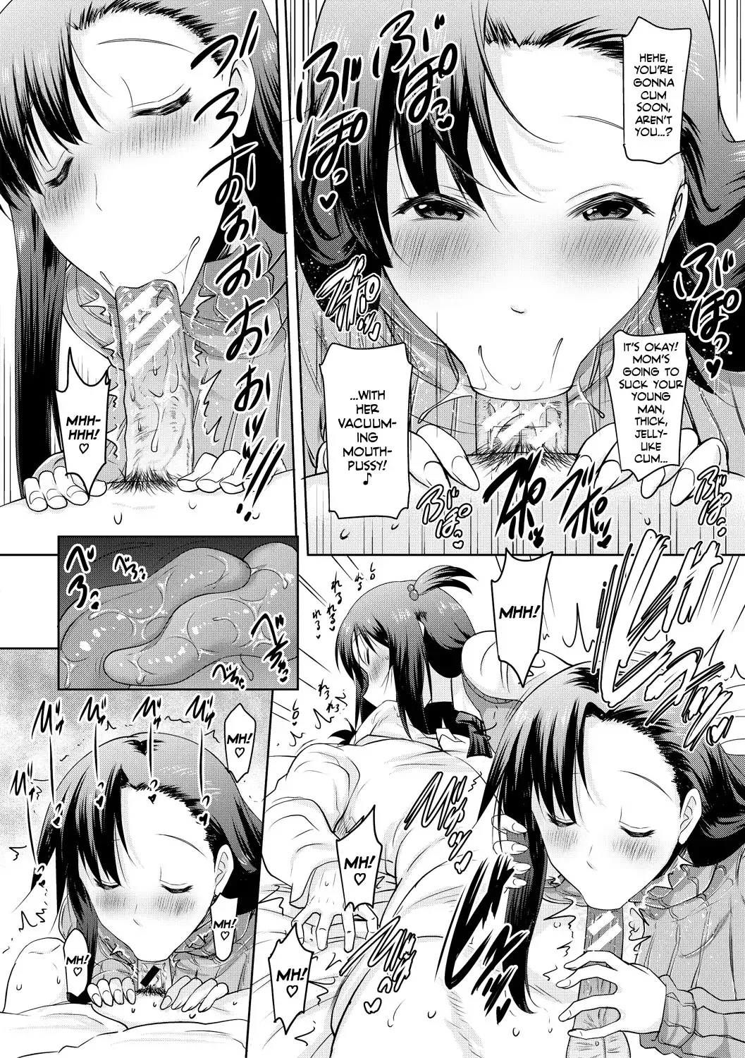 [Pony R] Kyonyuu Oyako no Shita to Shikyuu ni Renzoku Shasei Ch. 1-3 Fhentai - Page 50