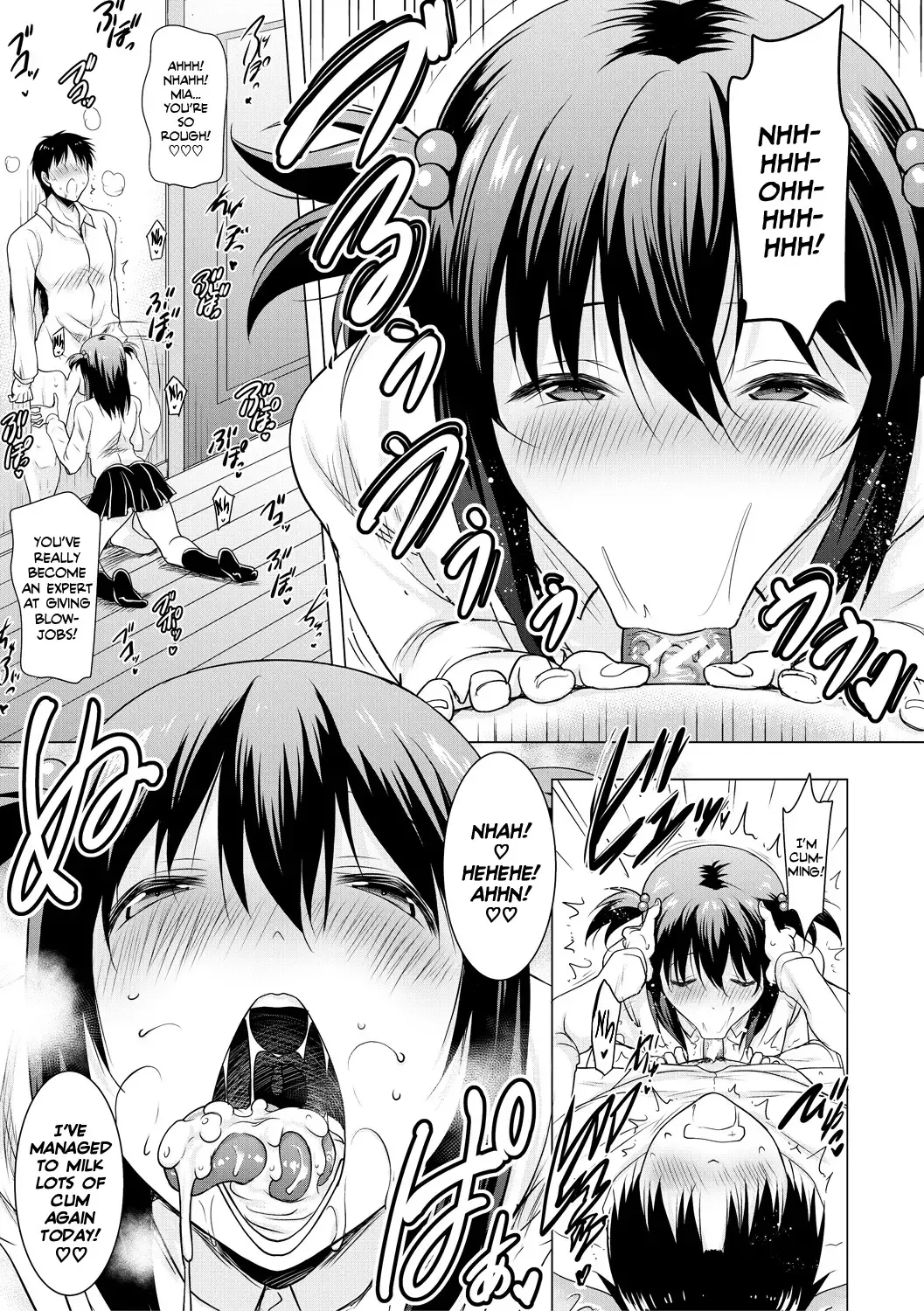 [Pony R] Kyonyuu Oyako no Shita to Shikyuu ni Renzoku Shasei Ch. 1-3 Fhentai - Page 87