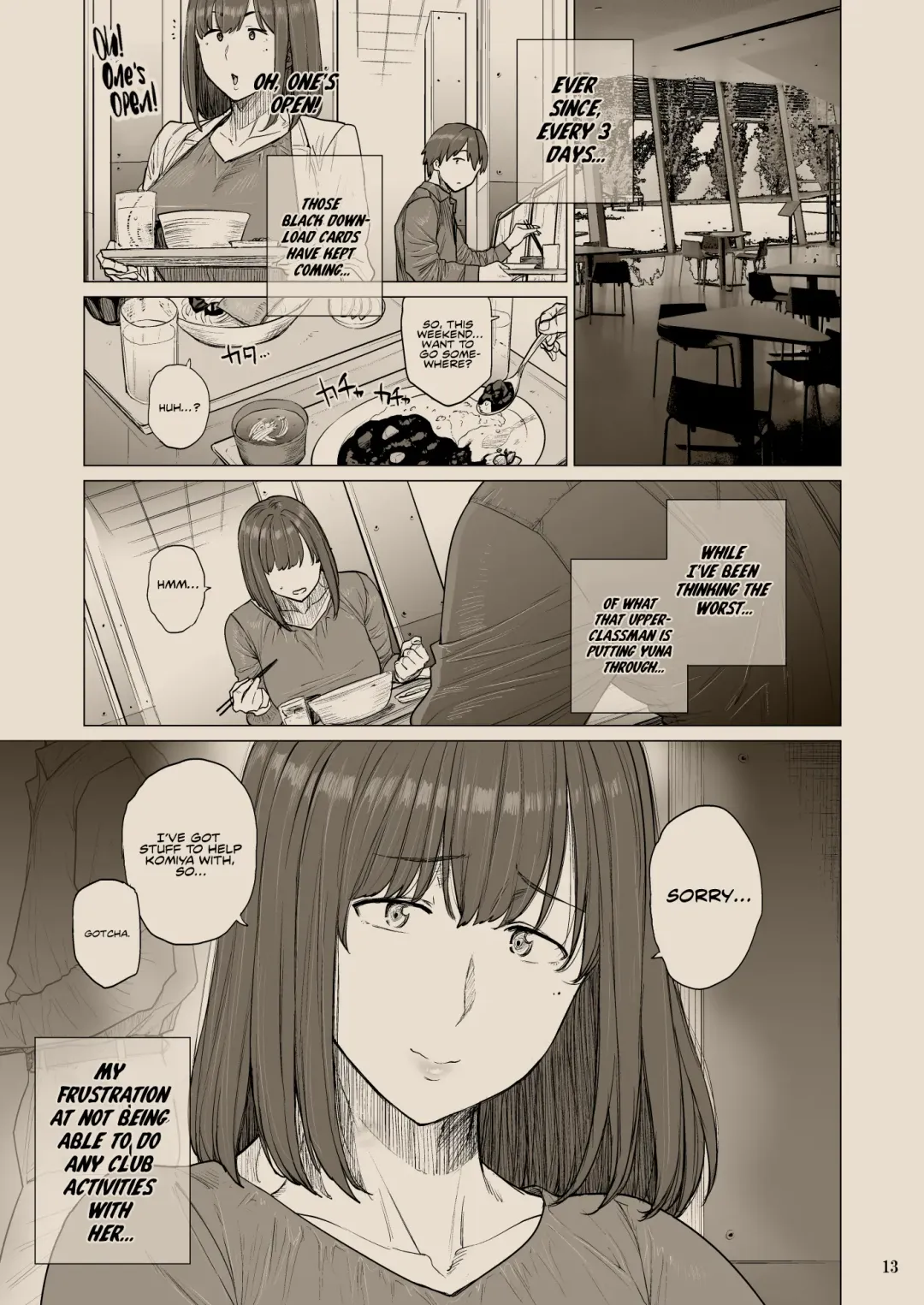 [Etuzan Jakusui - Yoshida Inuhito] B.S.S.² - My Smart, Beautiful Childhood Friend That I Loved First Became an Assistant of an Upperclassman's Club and He Did Whatever He Pleased to Her Fhentai - Page 12