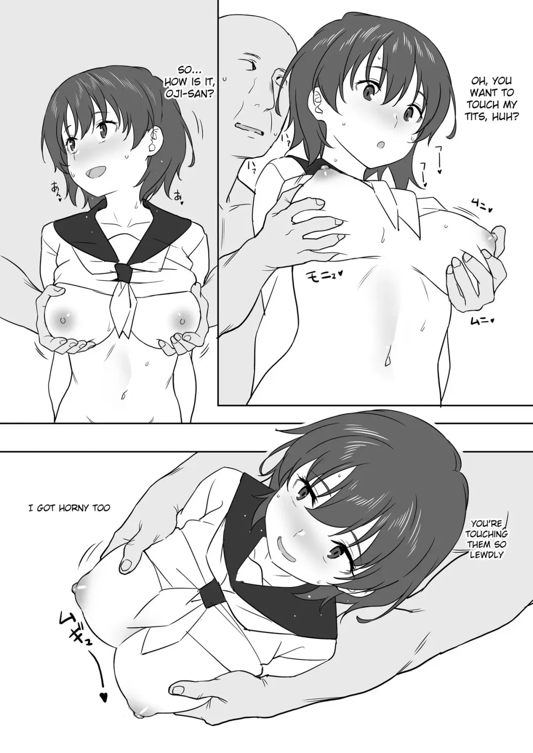 [Lewis] Schoolgirl and Old Man Fhentai - Page 9