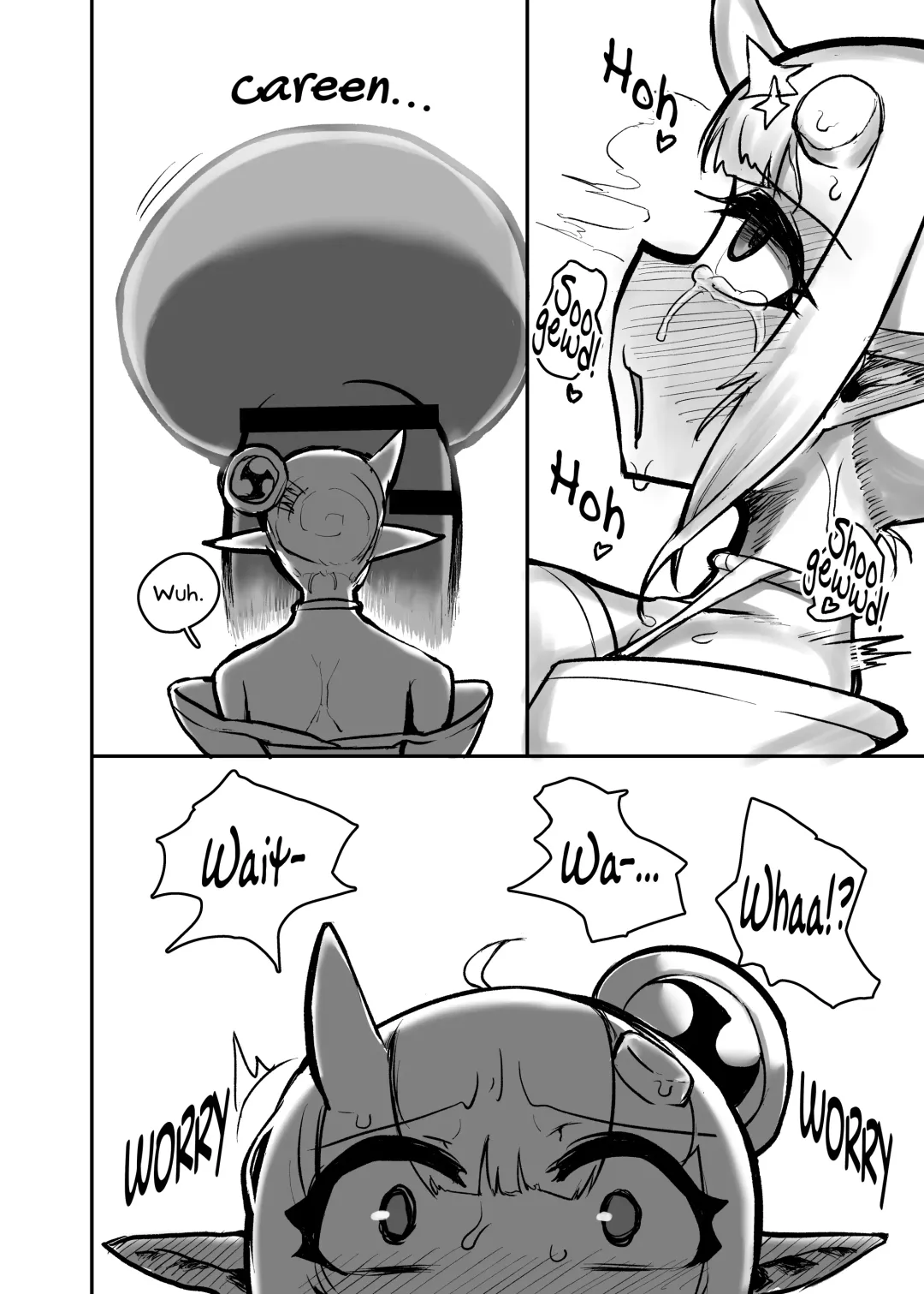 [Nisin] Futanari Oni no Onitamazake | Futanari Demon's Oni Nut Sake Fhentai - Page 19