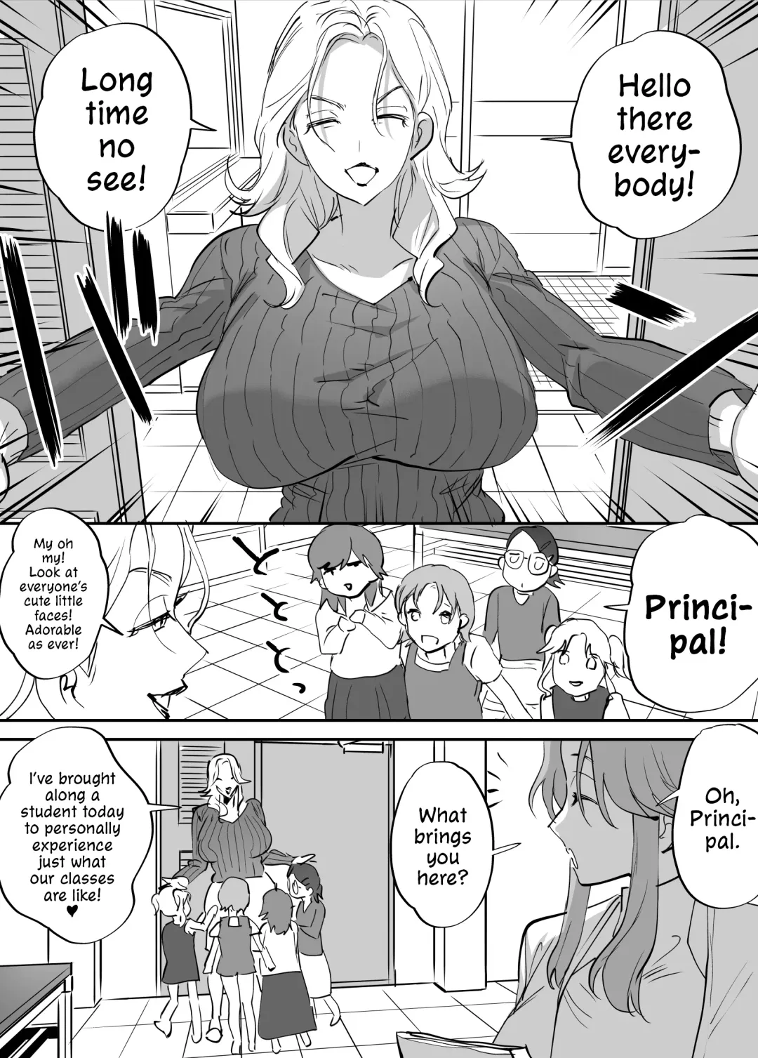 [Chimeda] Futanari Koushi, Zenbu Kuu. | The All Consuming Futanari Teachers Fhentai - Page 28