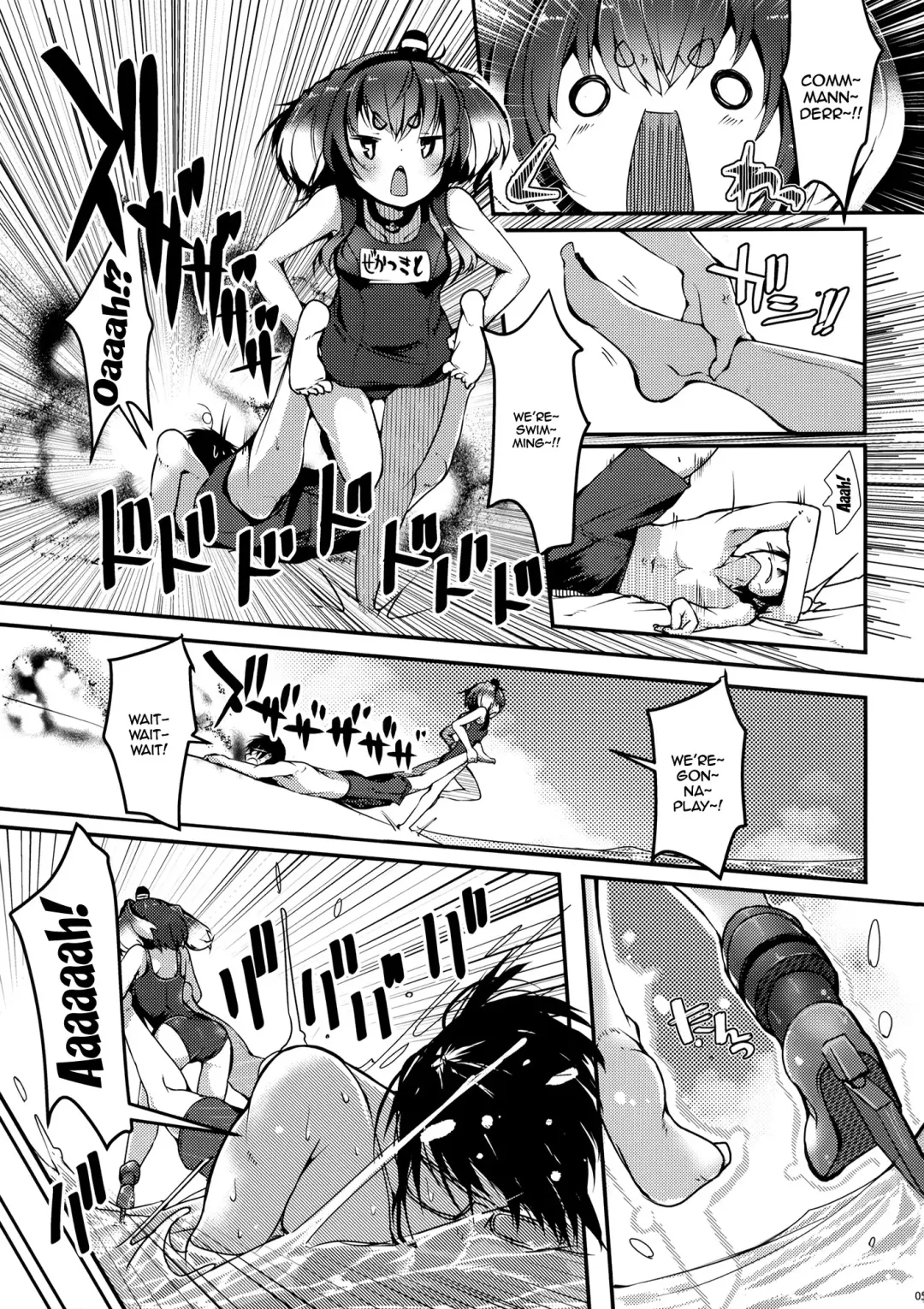 [Nijou Katame] Tokitsukaze to Isshoni. Juusan | Together With Tokitsukaze 13 Fhentai - Page 5