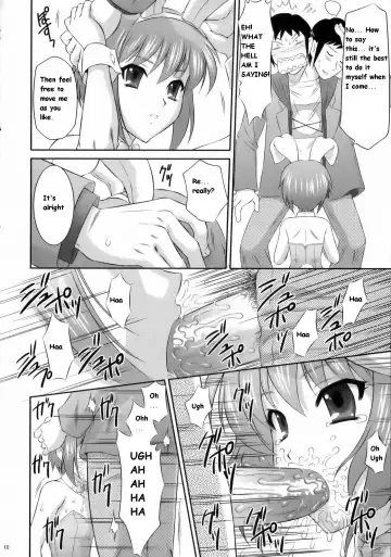 [Momoya Show-neko] Nagato Yuki wa Usagi to Kame no Yume o Miru ka? | Nagato Yuki Dreamt of "The Tortoise and The Hare"? Fhentai - Page 10