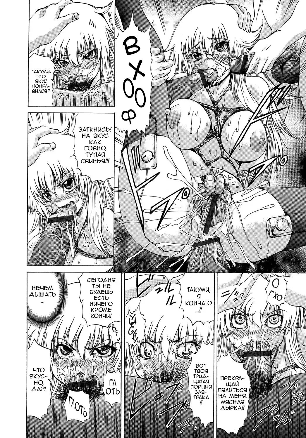 [Wakamiya Santa] Bitch Nikubenki | Сучка туалетка Fhentai - Page 14