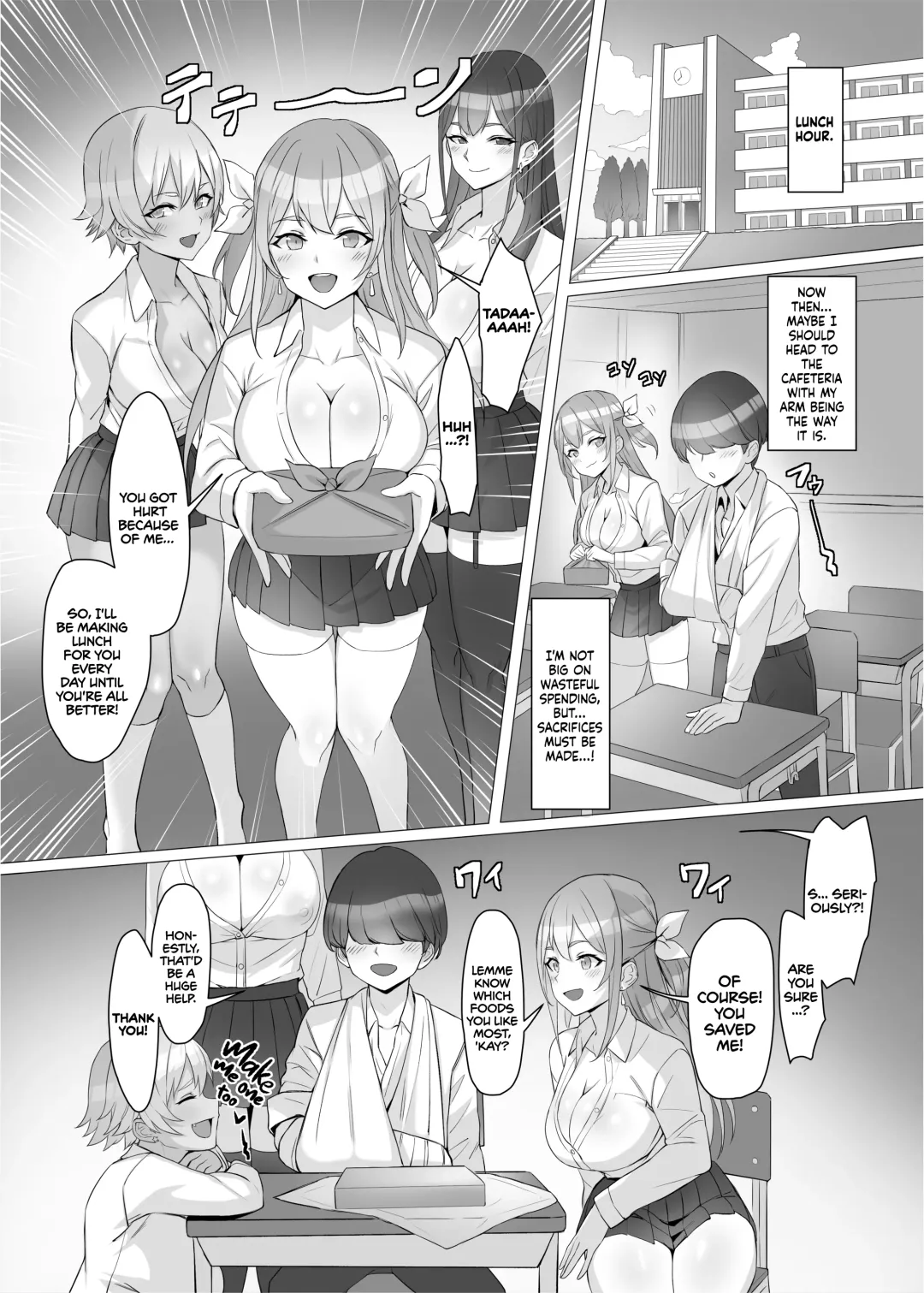 [Kuromogu] Gal o Tasuketara Isekai Tenseikyuu no ReaJuu Seikatsu ga Hajimatta!? | I Saved a Gyaru and Now I'm a Normie!? Fhentai - Page 9