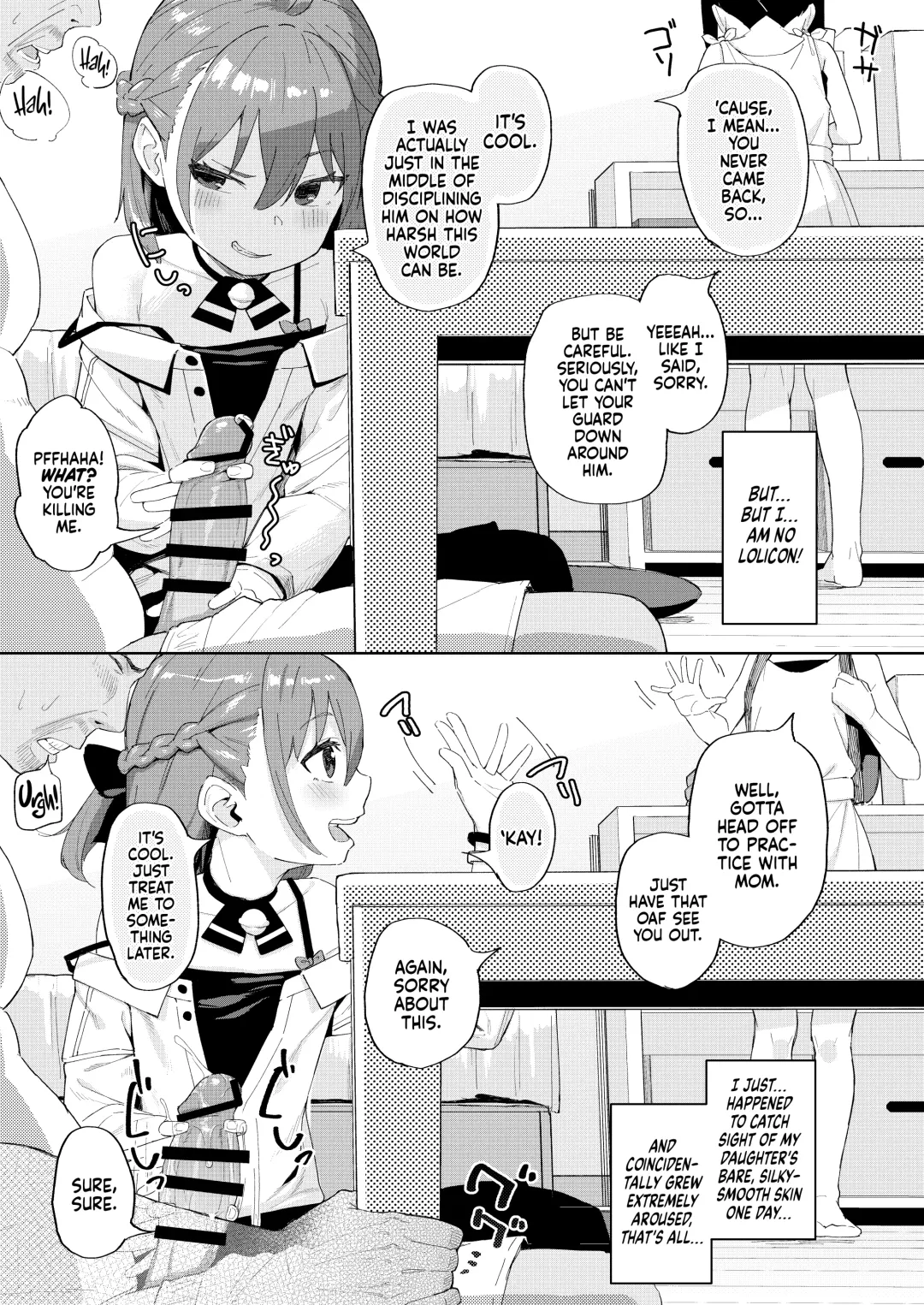 [Arumamai Ayuka Plus] Musume no Tomodachi no Mesugaki ni Okasaremashita | I Was Raped by a Little Brat Who's Friends With My Daughter Fhentai - Page 10