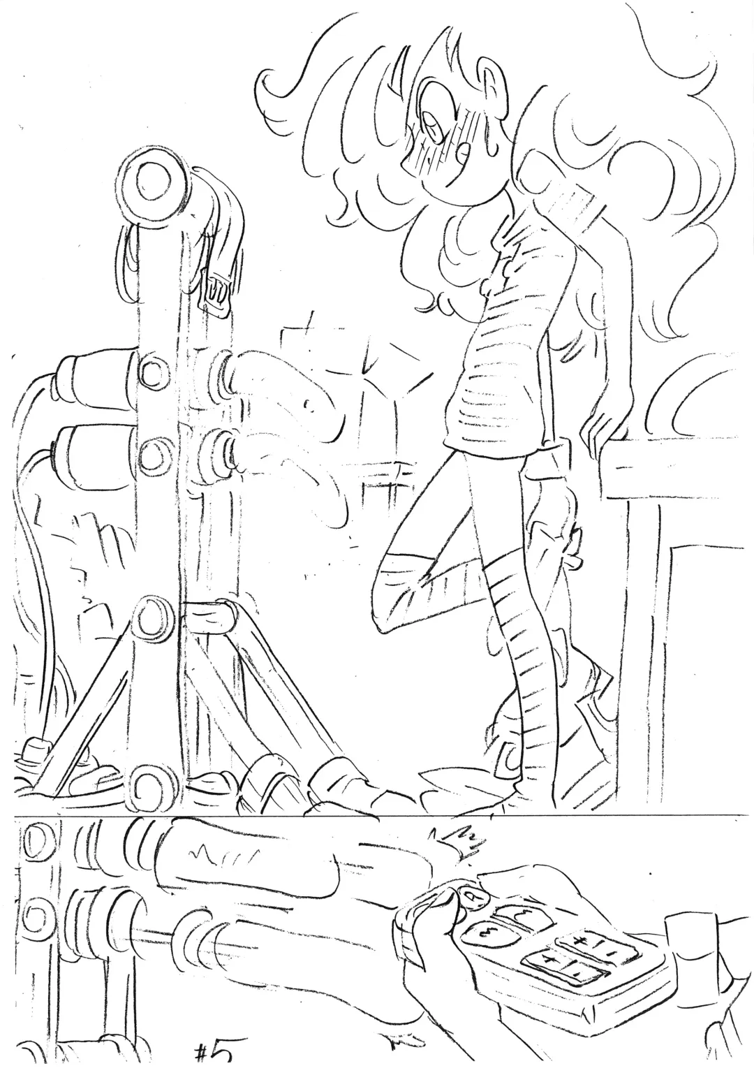 [Shinda Mane] Psychomatic Counterfeit EX: GoldieBlox#3 Fhentai - Page 4