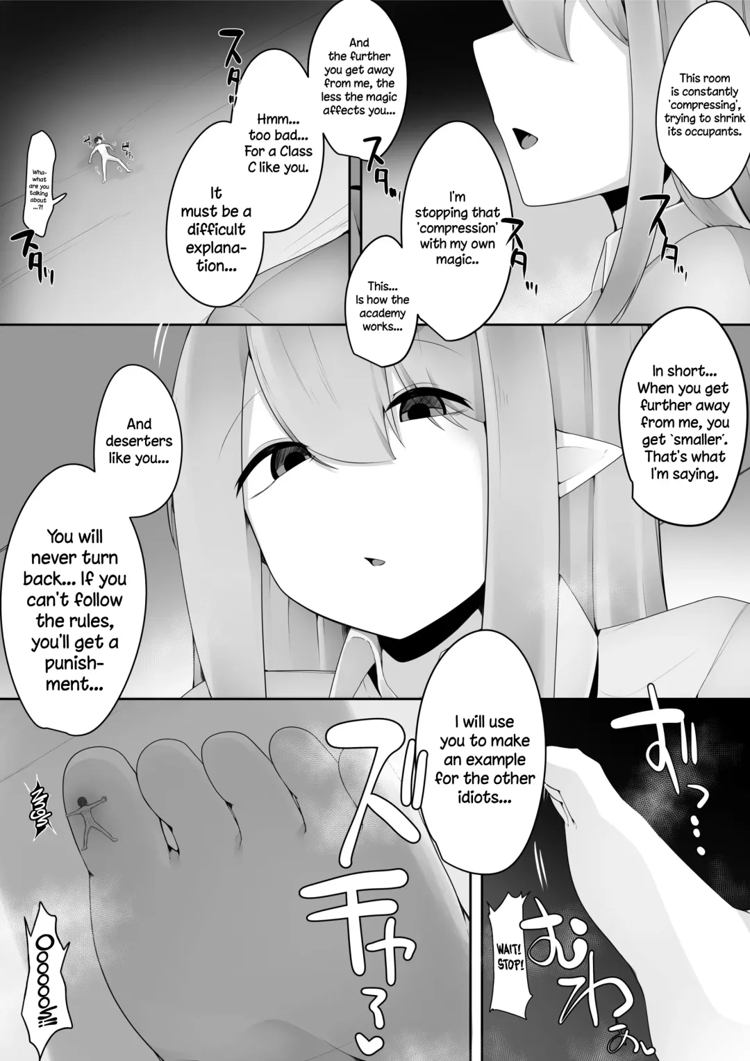 [Kazakami Sudare] Shiritsu Shukushousei Gakuen | Reduced-Scale Private Academy Fhentai - Page 16