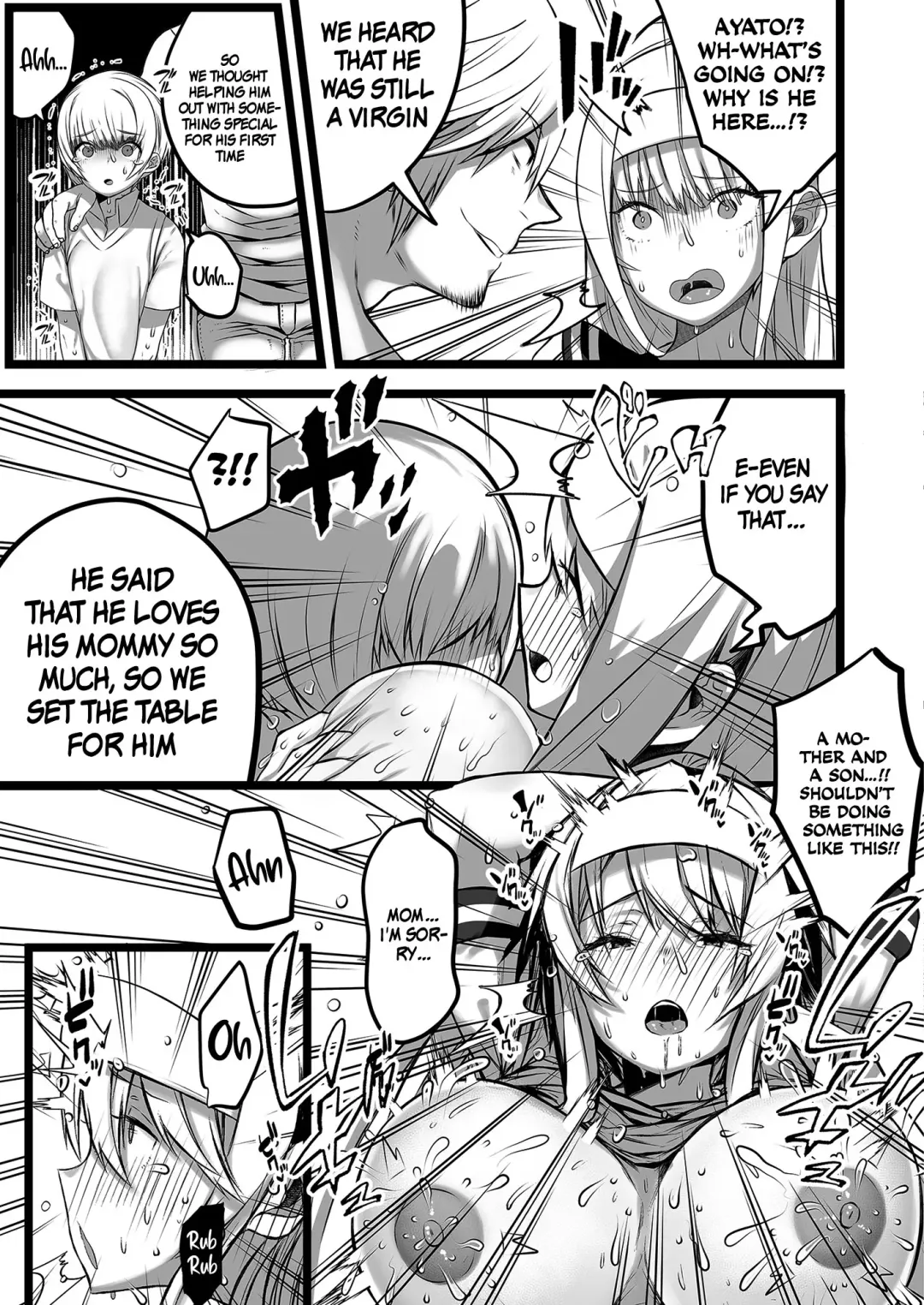 Boku to Mama no Himegoto | Mom's and My Secret Fhentai - Page 15
