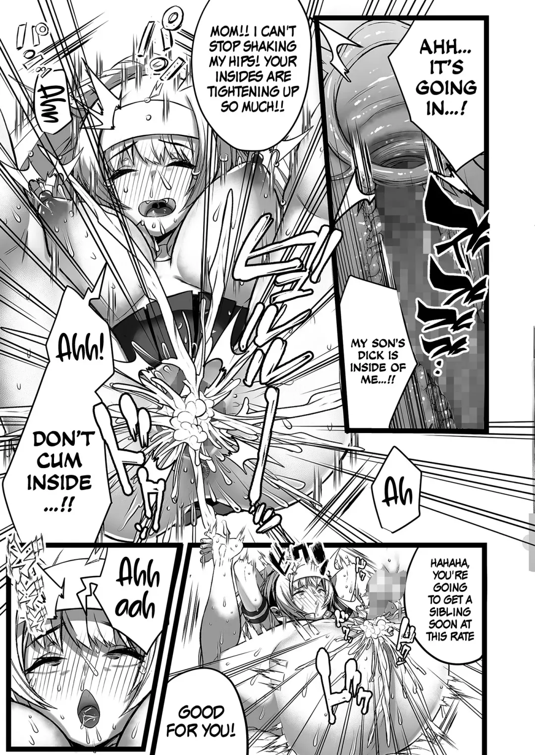 Boku to Mama no Himegoto | Mom's and My Secret Fhentai - Page 17